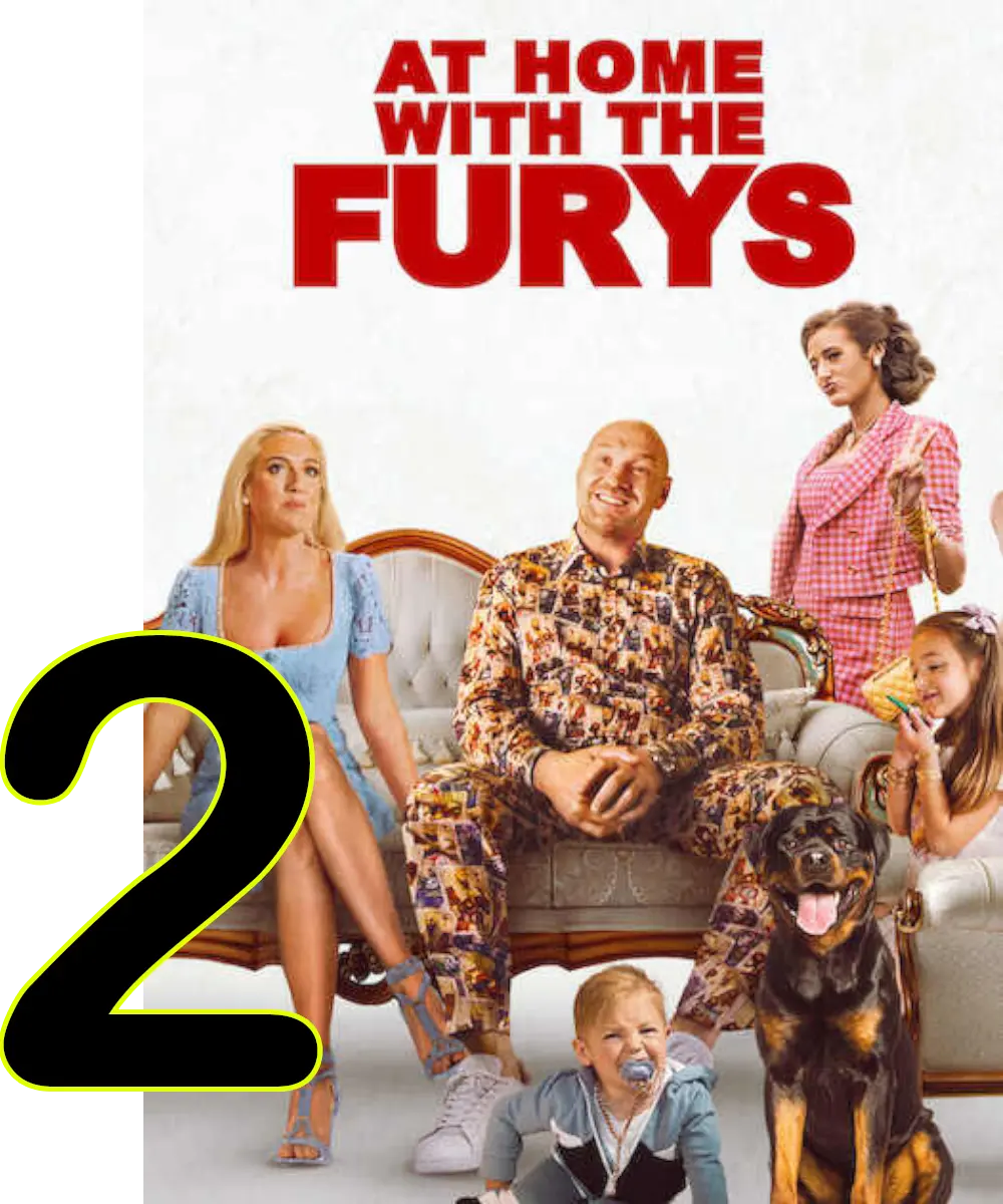 At Home with the Furys series artwork showing the Fury family