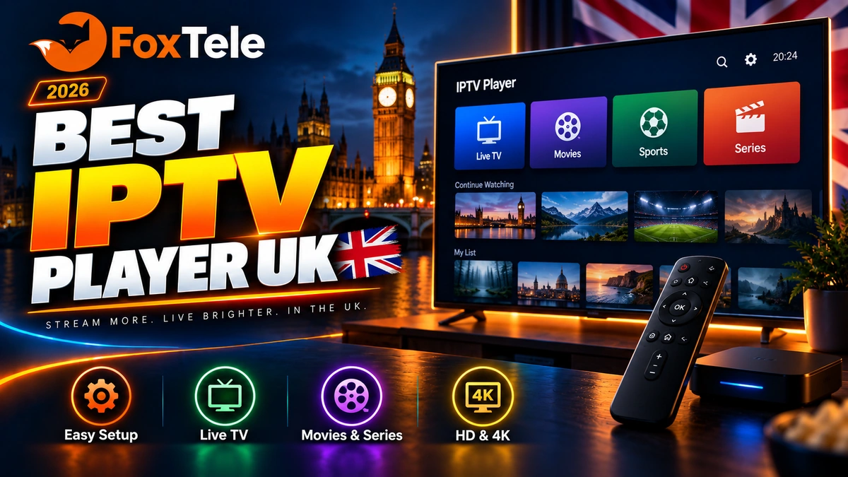 IPTV player comparison for UK streaming devices