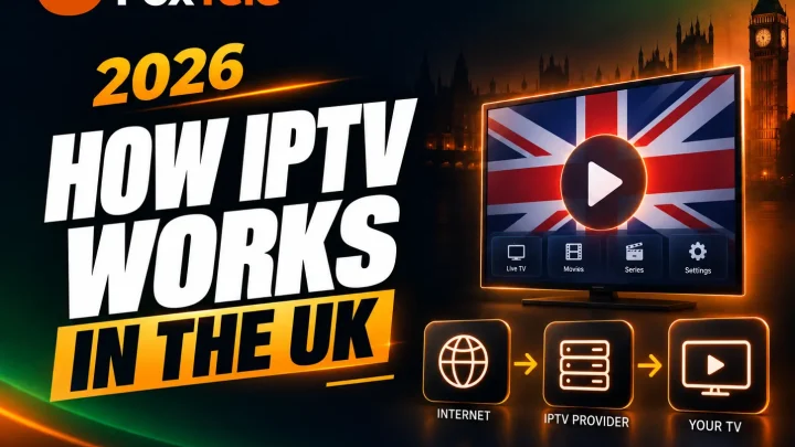 How IPTV works on internet-connected devices in the UK